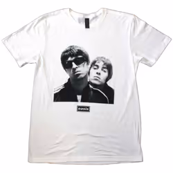 Oasis Noel And Liam Square Photo T Shirt - S, White