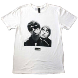 Oasis Noel And Liam Square Photo T Shirt - M, White