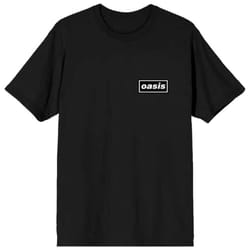 Oasis Some Might Say Lyrics T Shirt - S, Black