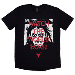 Falling In Reverse World Burn T Shirt - L, Black