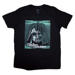 Star Wars Vader Grid Mask T Shirt - L, Black