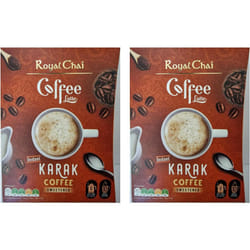 Royal Coffee Karak Sweetened (200g)-Instant Premix - Pack of 2