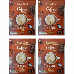 Royal Coffee Karak Sweetened (200g)-Instant Premix - Pack of 4