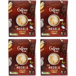 Royal Coffee Masala Sweetened 200g -Instant Premix - Pack of 4