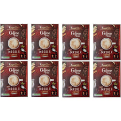 Royal Coffee Masala Unsweetened 140g - Instant Mix - Pack of 8