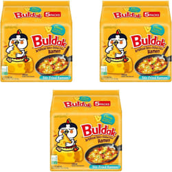 Samyang Buldak Cheese Chicken Noodles (140 x 5 G) - Pack of 3