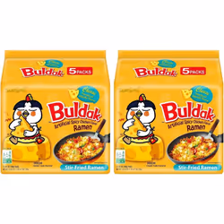 Samyang Cheese Hot Chicken Flavour Noodles 140x5 G - Pack of 2