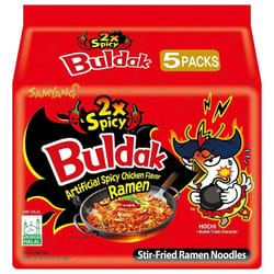 Samyang 2X Spicy Noodle (140 x 5)Gram-Korean Ramen - Pack of 1
