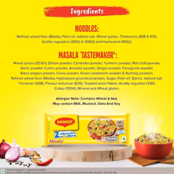 Maggi 2-Minute Masala Spicy Instant Noodles (56g) - Pack of 10