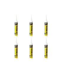 Everbuild 825 Low Modulus Neutral Cure Sealant White - 380ml      825WE (Pack of 6)