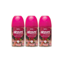 Airpure Air-O-Matic Air Freshener Refill, 250ml  Sparkling Berry (Pack of 3)