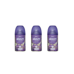 AIRPURE Air-O-Matic Air Freshener Refill, 250ml Lavender Moments (Pack of 3)