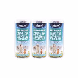 Airpure Pet Proud Carpet Freshener 350g Wild Country Flowers 350g (Pack of 3)