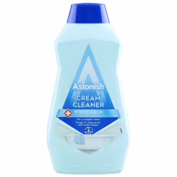 Astonish Bleach Cream Cleaner - Powerful Cleaning Action 550ML (Pack of 3)