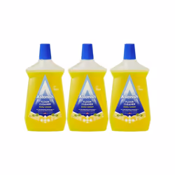 Astonish Floor Cleaner 1 Litre Bottle Zesty Lemon (Pack of 3)