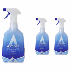 Astonish Window & Glass Cleaner, 750 ml (Pack of 3)
