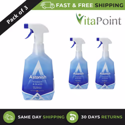 Astonish Window & Glass Cleaner, 750 ml (Pack of 3)