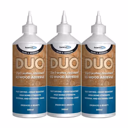 Bond It Duo 2 In 1 Wood Glue 500ml  BDA052 (Pack of 3)