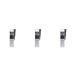 Bond It HT30 High Temperature Black Heat Resistant 300 deg Silicone sealant BDHT30B (Pack of 3)