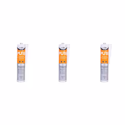 Bond It PU18 High Strength Polyurethane Adhesive & Sealant, White (Pack of 3)