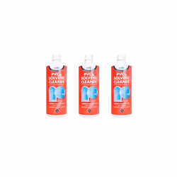 Bond It PVCu Fast Acting Solvent Cleaner CLEAR, 1L (RED BOTTLE) (Pack of 3)