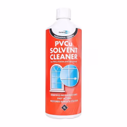 Bond It PVCu Fast Acting Solvent Cleaner CLEAR, 1L (RED BOTTLE) (Pack of 3)