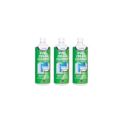 Bond It PVCu Solvent-Free Cream Cleaner White, 1 Litre (GREEN BOTTLE) (Pack of 3)