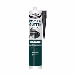 Bond It Roof-Mate, Roof and Gutter Sealant, Black, 310ml (Pack of 3)
