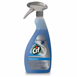 Cif Professional Window & Multi Surface Cleaner Spray 750ml (Pack of 3)