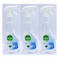 Dettol Anti-Bacterial Surface Cleaner Spray 440ml (Pack of 3)