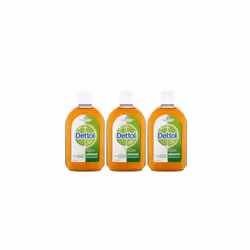 Dettol Original Liquid Antiseptic Disinfectant, 500ml (Pack of 3)