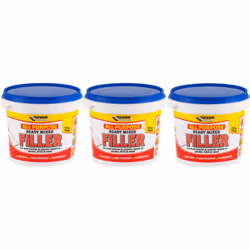Everbuild All Purpose Ready Mixed Filler, White, 1 kg        RMFILL1 (Pack of 3)