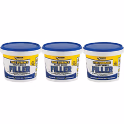 Everbuild Ready Mixed Fine Surface Filler, White, 600 g            RMFINE (Pack of 3)