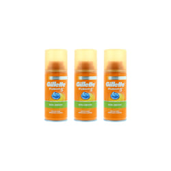 Gillette Gil.Fusion 5 Shaving Gel Sensitive 75ml - Pack of 3