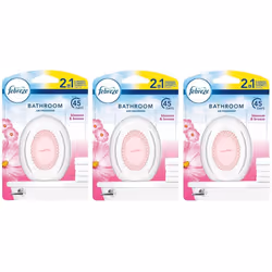 Febreze 2in1 Bathroom / Small Spaces Air Freshener Blossom & Breeze 7.5 ml. (Pack of 3)