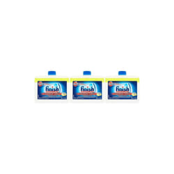 Finish Dishwasher Cleaner Lemon Sparkle 250ml (Pack of 3)