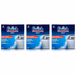 Finish Dishwasher Salt Bag, 2Kg (Pack of 3)