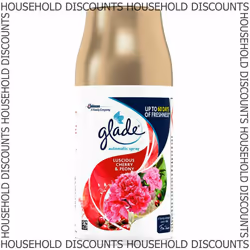 Glade Automatic Spray Refill Cherry & Peony Air Freshener, 269ml (Pack of 3)