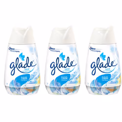 Glade Gel Air Freshener Clean Linen 150g (Pack of 3)