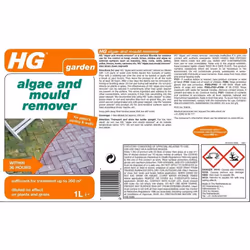 HG Algae and Mould Remover 1 Litre (181100106) (Pack of 3)