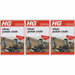 HG Silver Polish Cloth   (495000106) (Pack of 3)