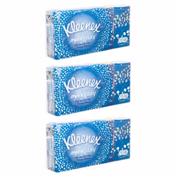 Kleenex Everyday Tissues 8 Packs Soft Facial, Travel, Pocket Tissues (Pack of 3)