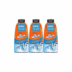 Mr Muscle Drain Foamer Odour Eliminator 500ml (Pack of 3)