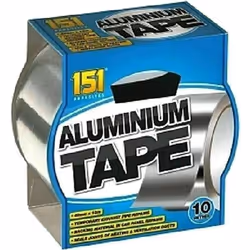 Silver Aluminium Tape 48mm X 10 Metres (Pack of 3)