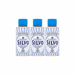 Silvo Tarnish Guard Liquid, Metal Polish, 175 ml (Pack of 3)