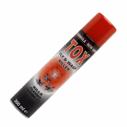 Tox Fly & Wasp Killer Insecticide Fast Acting Aerosol Spray 300ml (Pack of 3)