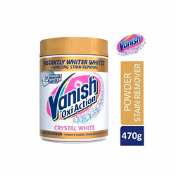Vanish Fabric Stain Remover Gold Oxi Action Powder Crystal Whites470g(2505) (Pack of 3)