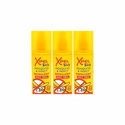 Xpel Kids Mosquito & Insect Repellent 70ml (DEET FREE) Pump Spray (Pack of 3)