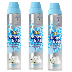 1001 Carpet jasmin Linen and White Flowers 300ml  (Pack of 3)