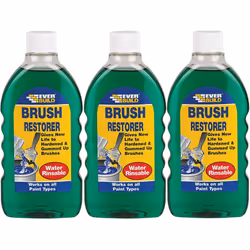 Everbuild Brush Restorer, 500 ml      BRUSHREST  (Pack of 3)